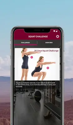 Squat Challenge android App screenshot 3